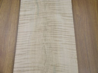 one of a kind natural curly maple