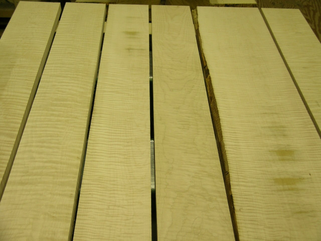 Curly maple tonewoods